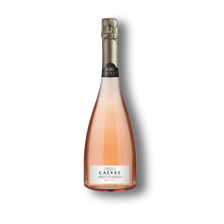 Crémant de Bordeaux Rosé 2021 | Calvet Rosé Brut Epernay Crémant de Bordeaux Rosé 2021 | Calvet Rosé Brut Epernay